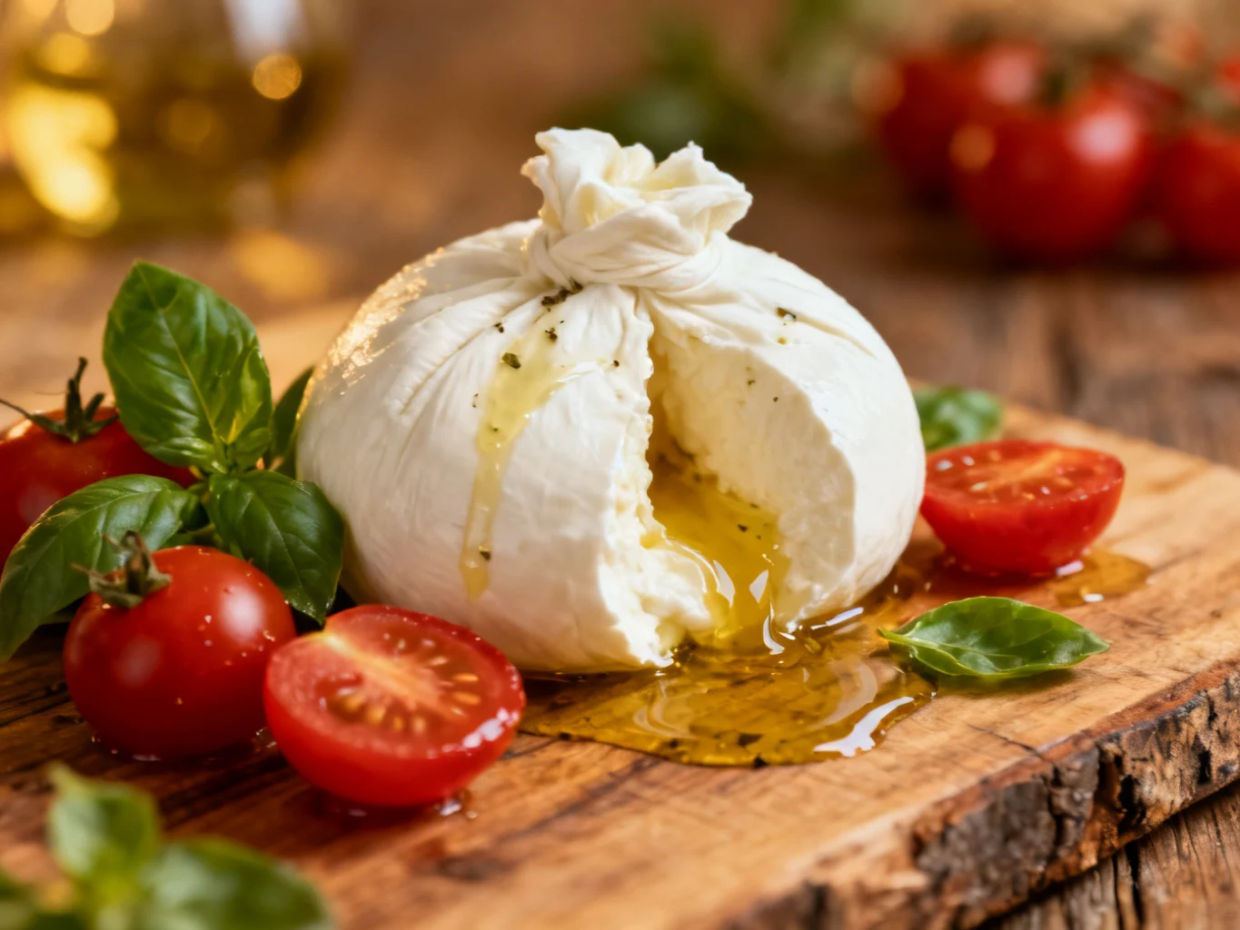 Burrata di Andria abbinamento Primitivo di Manduria
